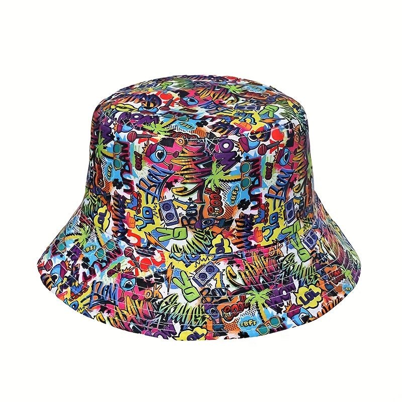 Unisex 3D Cartoon Bucket Hat | Stylish Sun Protection for Outdoor Adventures