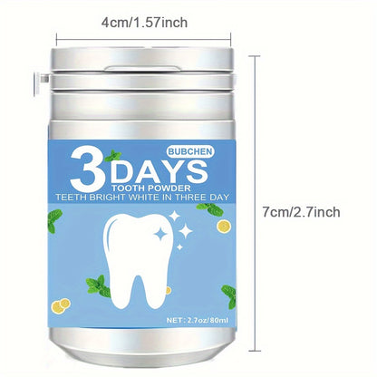 Pearl Essence Tooth Whitening Powder - Deep Clean & Fresh Breath Daily Dental Care"