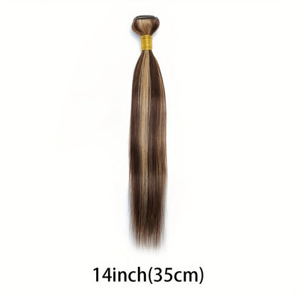 Highlight P4/27 Straight Human Hair Bundles Piano Color Raw Remy Hair Extention