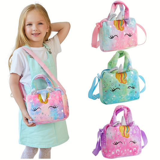 Girls Cute Unicorn Crossbody Bag