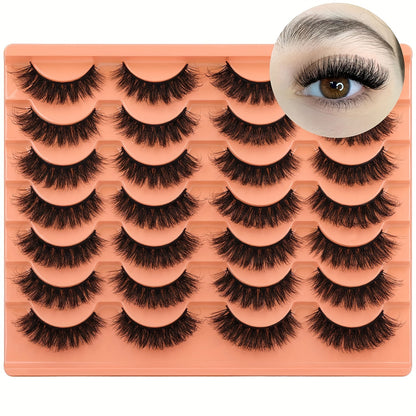 5D Eyelashes Natural Look False Eyelashes