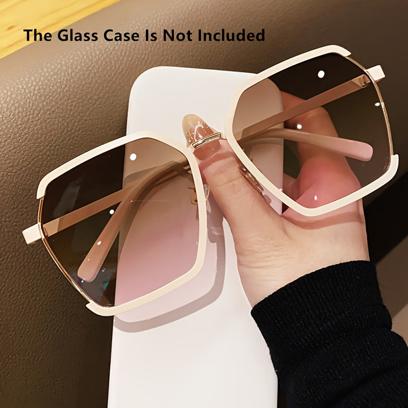 Trendsetting Oversized Glasses for Outdoor Adventures