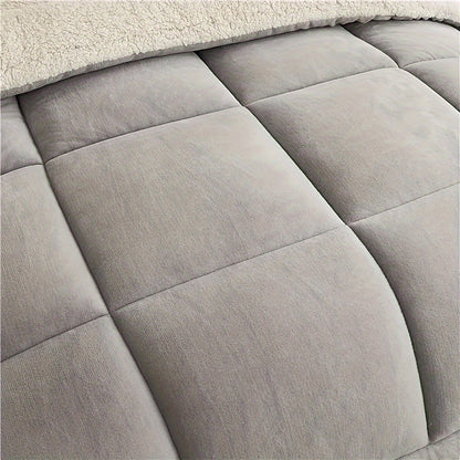 Ultra Soft Quilted Comforter - All-Season, Reversible, Machine Washable Duvet for Year-Round Comfort"