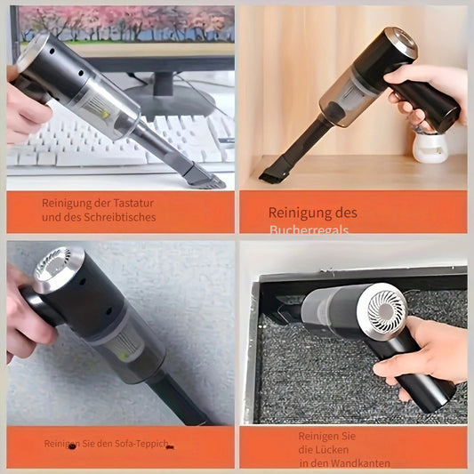 High-Performance Wireless Vacuum Cleaner | Powerful Portable Suction for Home & Car