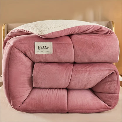 Ultra Soft Quilted Comforter - All-Season, Reversible, Machine Washable Duvet for Year-Round Comfort"