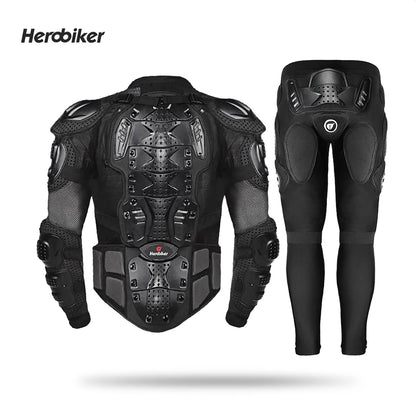 Motorcycle Armor Jacket | Ultimate Protective Gear for Motocross Racing & Riding"