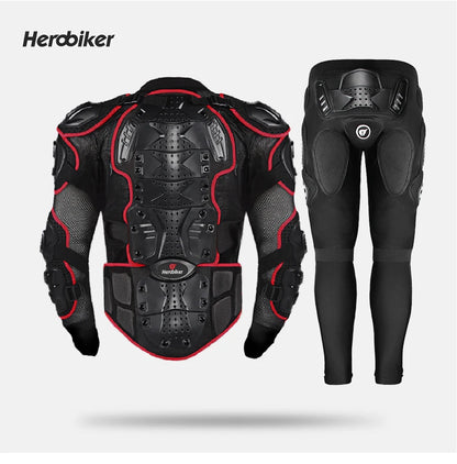 Motorcycle Armor Jacket | Ultimate Protective Gear for Motocross Racing & Riding"