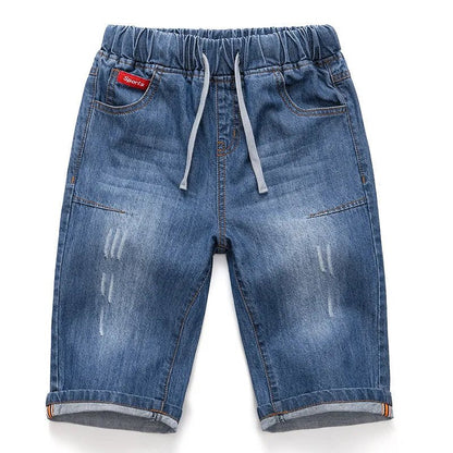 Stylish Boys' Denim Jean Shorts - Summer Ready