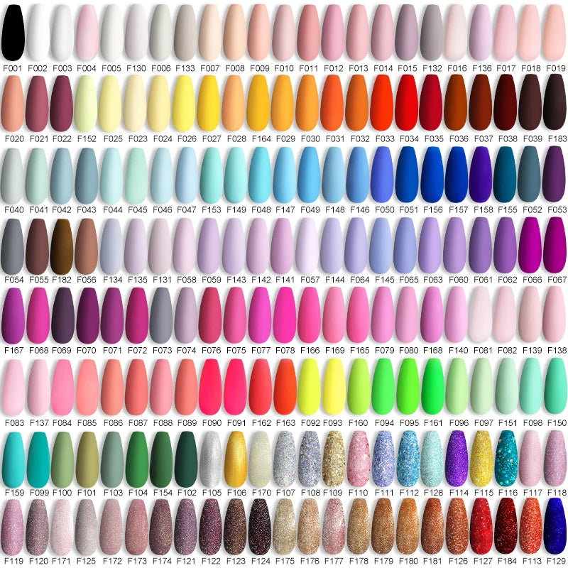 129 Colors Nail Gel Polish – 7ML Long-Lasting, Soak-Off UV/LED Gel