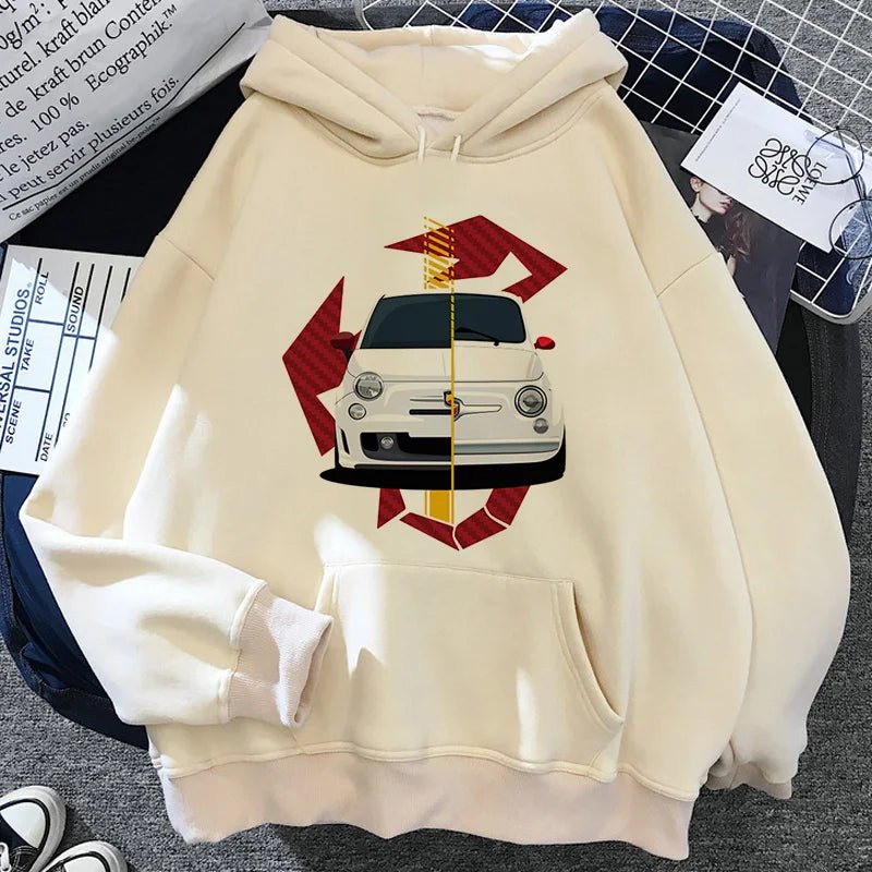 Abarth hoodies men 2022 graphic printed male sweatshirts pullover Ulzzang manga - Catchyfits