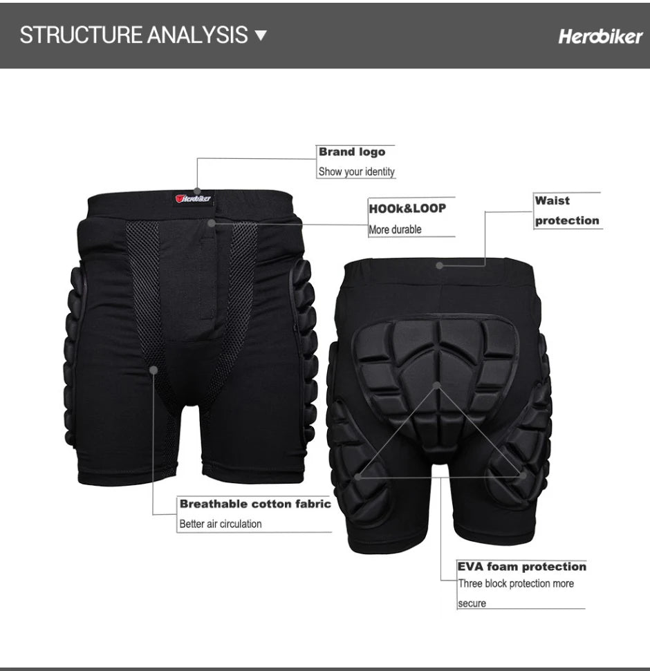 Premium Wear-Resistant Motocross Jacket - Men’s Motorcycle Armor with Full-Body Protection