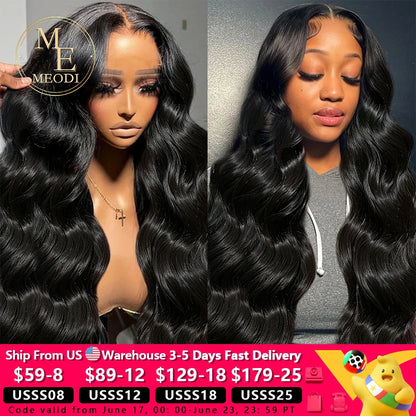 30-40 Inch Body Wave HD Lace Frontal Wig | Brazilian Remy Human Hair