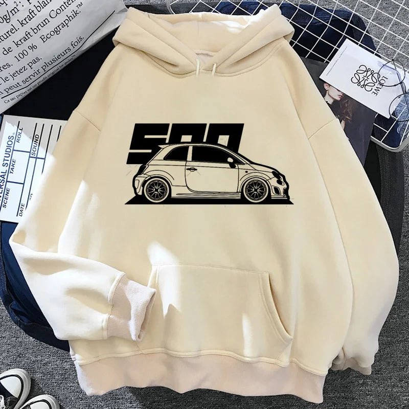 Abarth hoodies men 2022 graphic printed male sweatshirts pullover Ulzzang manga - Catchyfits