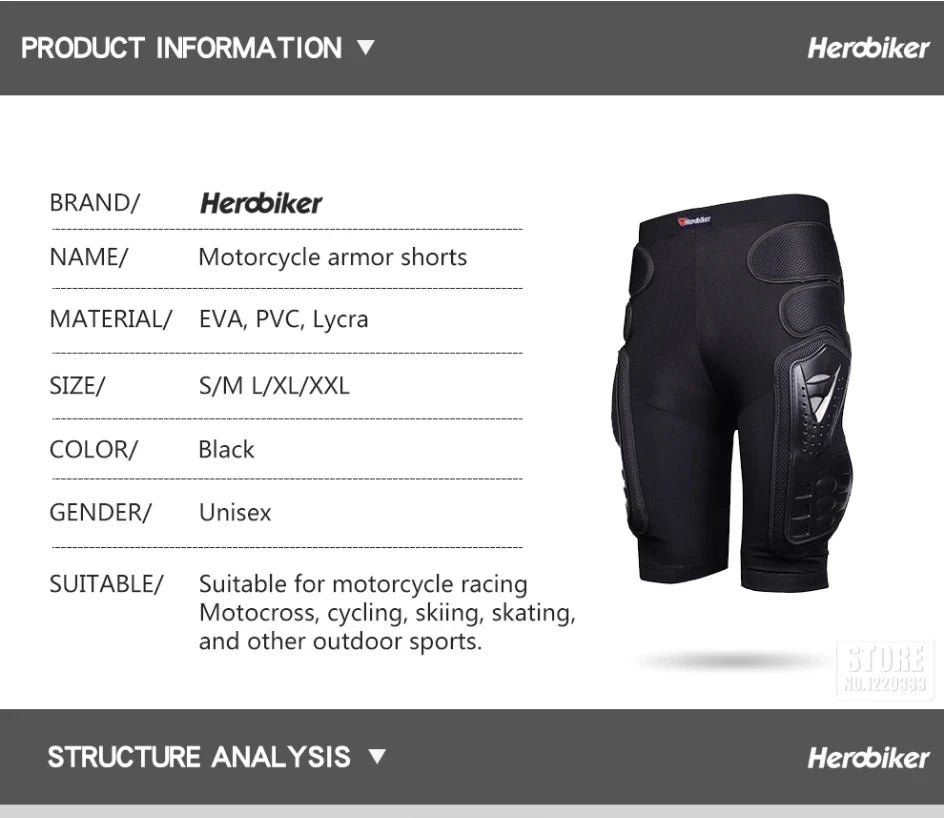 Premium Wear-Resistant Motocross Jacket - Men’s Motorcycle Armor with Full-Body Protection