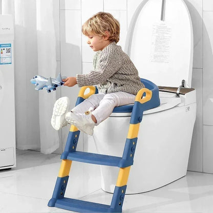 Baby Toilet Training Step Stool – Folding Potty Seat for Boys and Girls