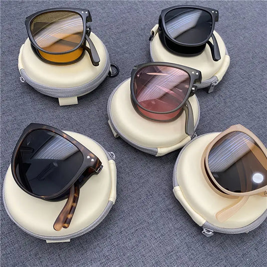 Folding Sunglasses - Portable, Ultra Light Sun Protection