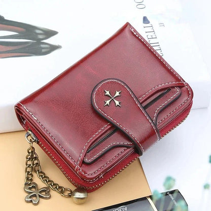 Women Wallets and Purses PU Leather Money Bag.