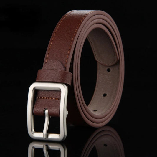 Children's Leather Pin Buckle Belt