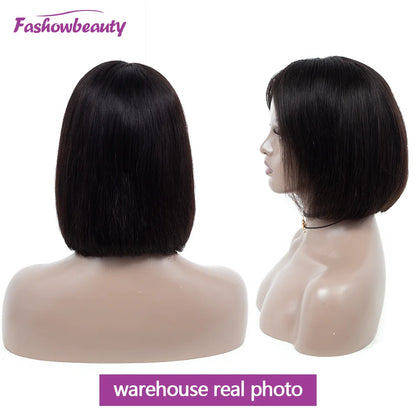 Glueless Wigs human hair Bob Wig Human Hair Without Glue 4X4 Wig For Women Human Hair Wigs 3 day  Brazilian Human Hair Wig Sale