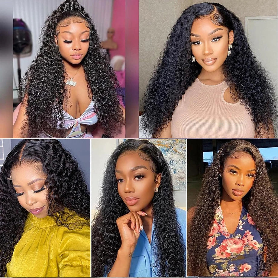 Kinky Curly 13x4 Lace Front Human Hair Wig – Premium Glueless & Pre-Plucked for Women