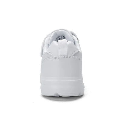 Comfy Kids White Sneakers – Unisex All-Season Footwear for Active Kids