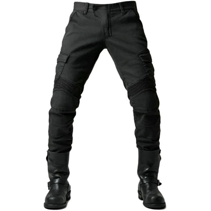 Premium Motorcycle Riding Jeans - Summer Featherbed Pants for Men