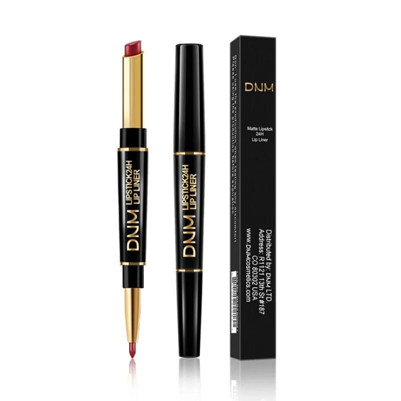 Long-Lasting Dark Red Lip Liner Pencil | Waterproof & Smudge-Proof