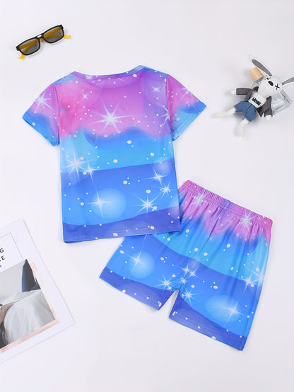 Premium Girls' 2-Piece Unicorn Pajama Set – Soft, Durable & Eco-Friendlyt 🦄🌟