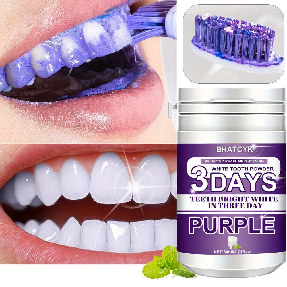 **Purple Tooth Cleaning Powder - 1 Piece**