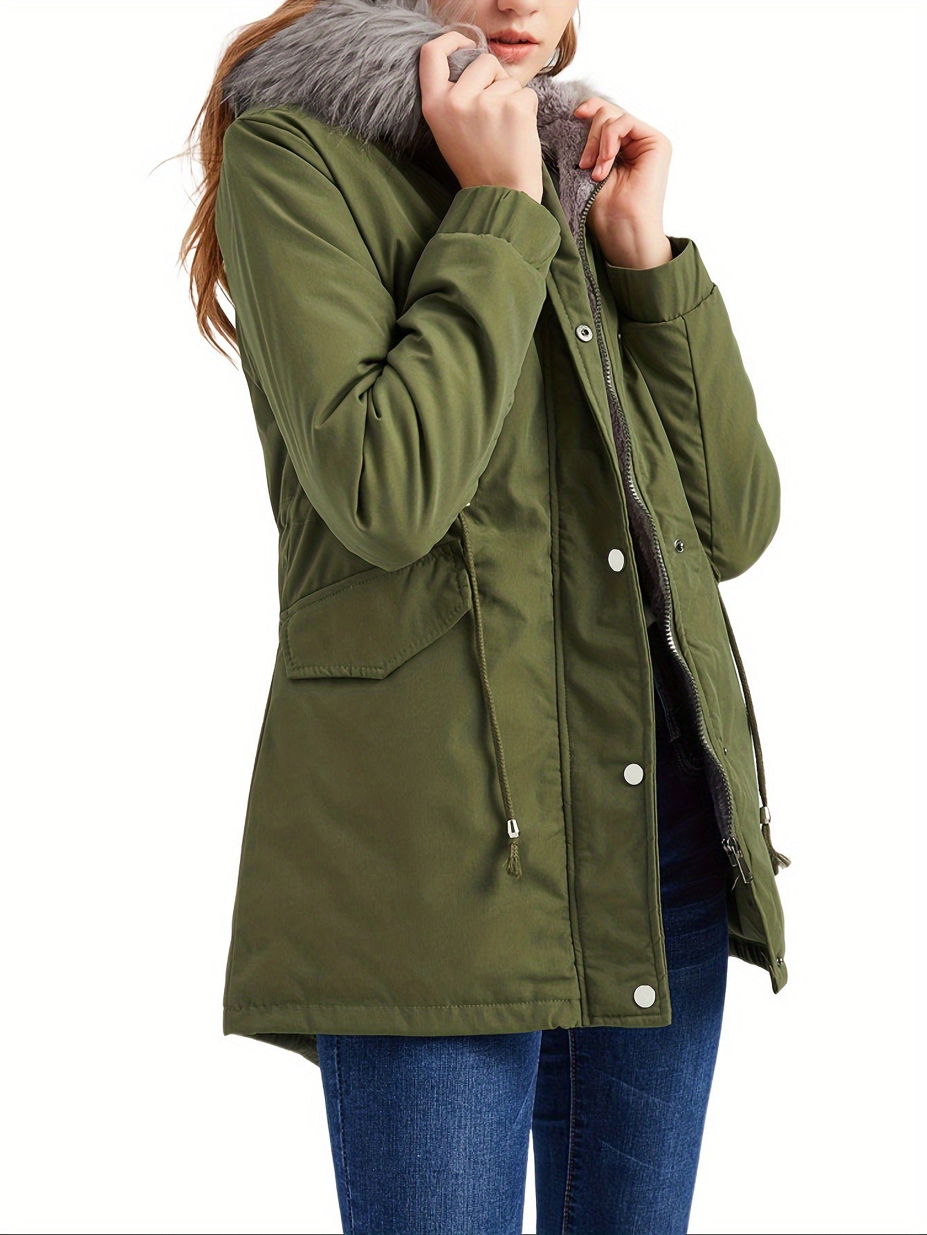 stylish winter jacket women's- free shipping- Women Winter Jacket With Hood