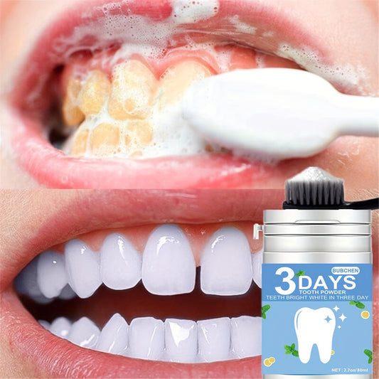 Pearl Essence Tooth Whitening Powder - Deep Clean & Fresh Breath Daily Dental Care"