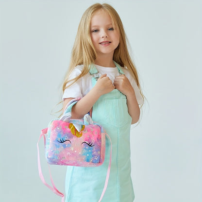 Girls Cute Unicorn Crossbody Bag