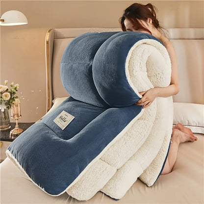 Ultra Soft Quilted Comforter - All-Season, Reversible, Machine Washable Duvet for Year-Round Comfort"