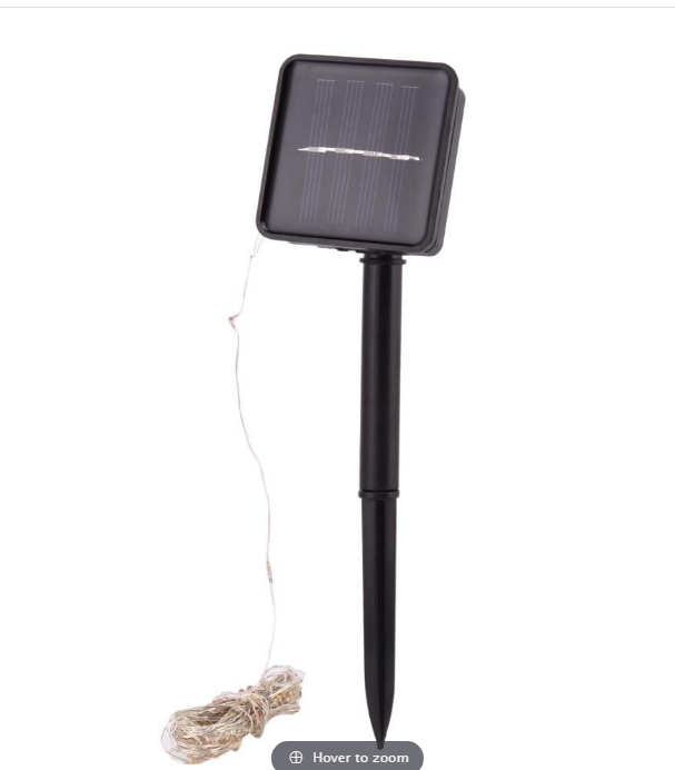 **Solar Powered LED Garden Lights - 20M**