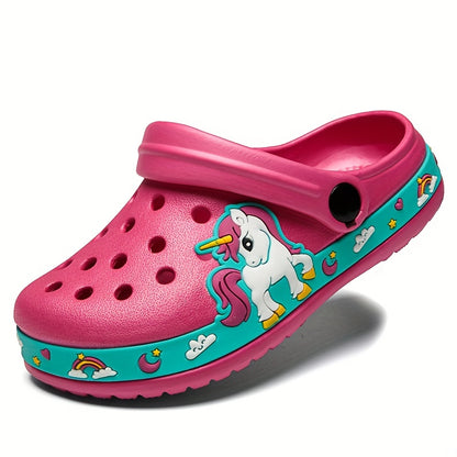 Comfortable Cute Cartoon Clogs for Girls 🌟