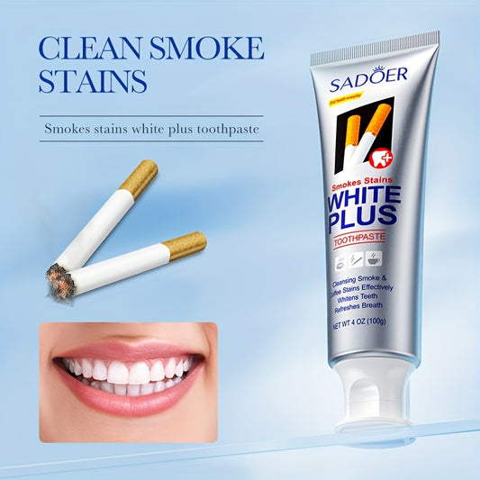 **1 Piece 100 G Smoke Stain Whitening Toothpaste Foam for Teeth Whitening**